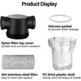 Bowl Strainer With Spout Over The Strainer Laundry Hair Catcher Bag printable-height-conversion-chart