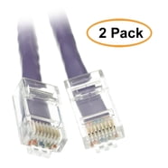 C&E Cat6 Blue Ethernet Patch Cable, Bootless, 10 Feet, 3 Pack - Walmart.com