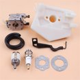 thumbnail image 2 of Carburetor Air Fuel Filter Line Choke Rod with Gasket Kit for Rancher Husqvarna 51 55 Chainsaw WT-170, 2 of 6