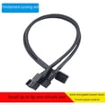 thumbnail image 3 of Paquete de cables de expansión para ventilador de enfriamiento con control de temperatura PWM, cable de computadora de uno a cuatro, chasis de malla de nailon, concentrador de uno a cuatro, 3 of 5