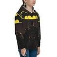 thumbnail image 4 of Batman Teen Boys Girls Hoodies 3D Printed Hooded Sweatshirts for Kids Long Sleeve Casual Unisex Pullovers with Pockets, 4 of 8
