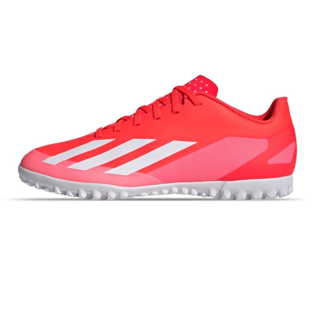 TENIS DE FUTBOL RÁPIDO ADIDAS X CRAZY FAST CLUB TF ANARANJADO IF0724 UNISEX 28 CM
