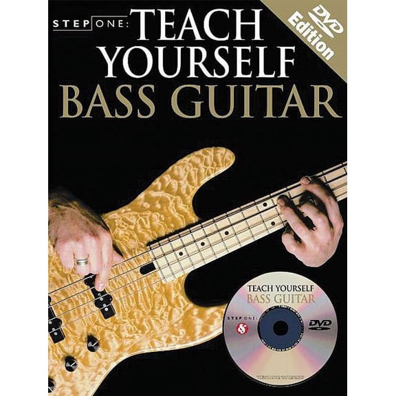 Step One Teach Yourself Bass Guitar: DVD Edition (Paperback)