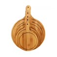 thumbnail image 4 of Bgsha Wooden Pizza board Round with Hand Pizza Baking Tray Pizza Cutting Board, 4 of 10