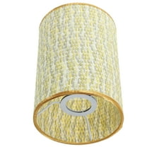 HONITANO 1Pcs Drum Lampshade in Light Yellow for Rustic .00X14.30X14.30in
