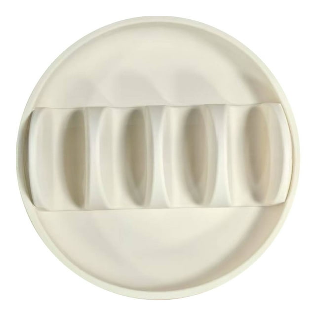 Plateau de Service en Silicone Plateau Compartimenté Support Rack pour Gril Cuisine Extérieure Batterie de Cuisine Réutilisable Durable -Purpose Organiseur de Vaisselle