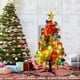 thumbnail image 4 of Mini árbol de Navidad LED - 45 cm - Adornos de mesa - Árbol artificial - Guirnaldas de luces - Decoración navideña, 4 of 7