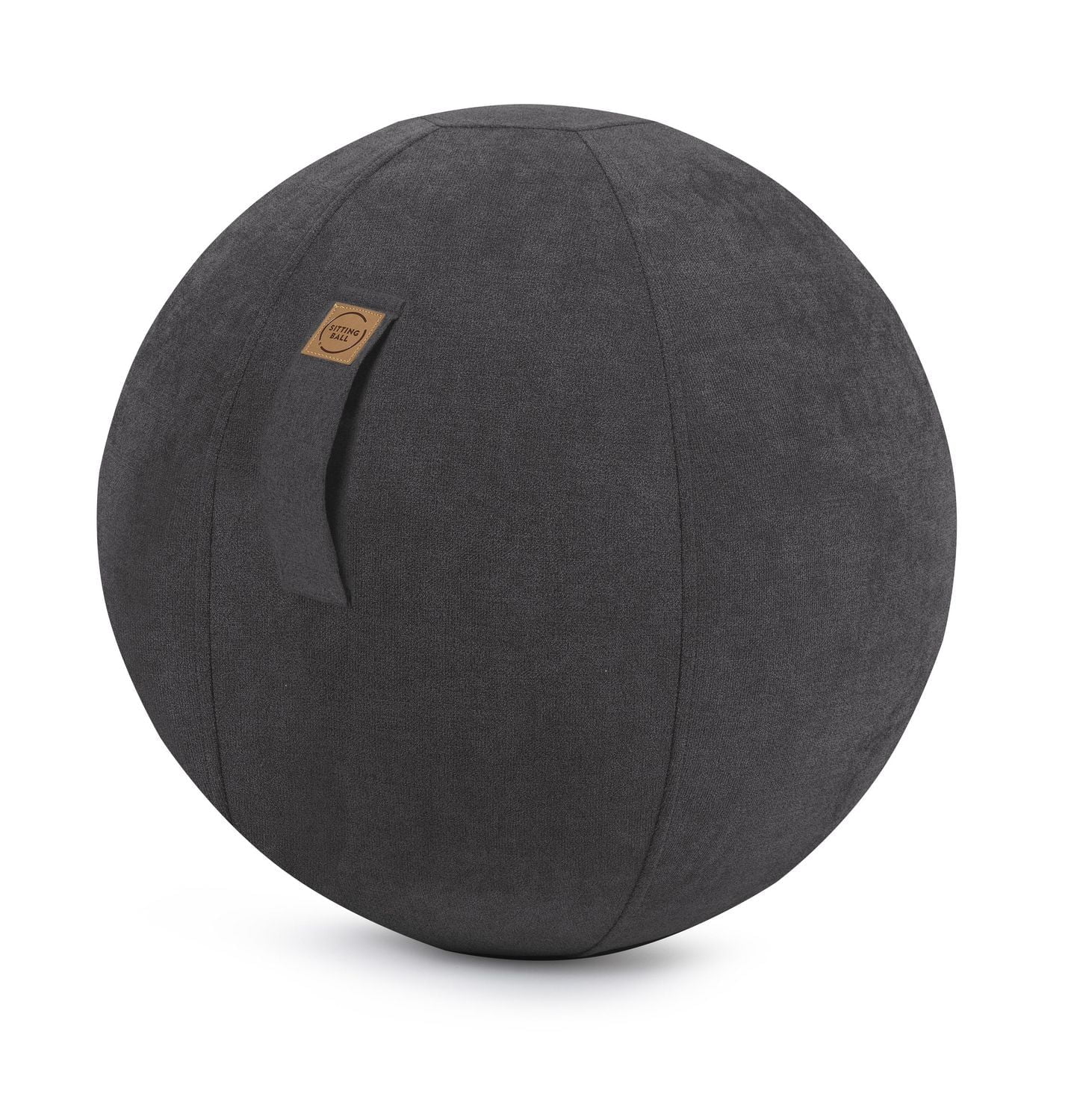 Sitting Ball Alfa Chaise Balle d'exercise Noire Alfa