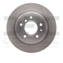 Rear Dynamic Friction Company Disc Brake Rotor 600-31024 (1) For 1989-1993 BMW 535i, 1989-1995 BMW 525i, 1993 BMW 525iT, 1994-1995 BMW 530i