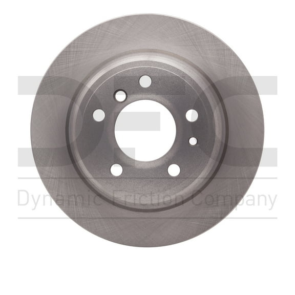 Rear Dynamic Friction Company Disc Brake Rotor 600-31024 (1) For 1989-1993 BMW 535i, 1989-1995 BMW 525i, 1993 BMW 525iT, 1994-1995 BMW 530i