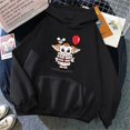 thumbnail image 3 of Sudaderas con capucha de Halloween de talla grande para hombres y mujeres, Tops de moda con personalidad, chándal gótico, ropa Steampunk, sudadera Harajuku, 3 of 4