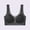 007Black, variant on Women's Seamless Bra Wide Straps Full Coverage Supportive Sexy Bralette Soft Push-Up Soft Wavy Edge Everyday Bras