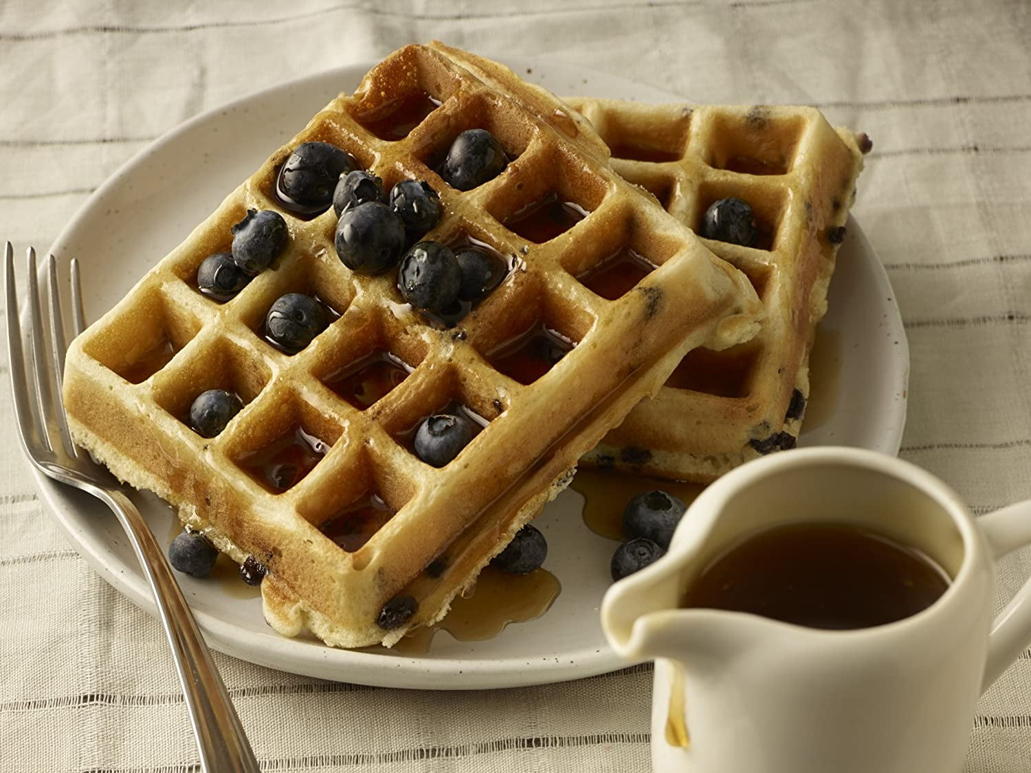Krusteaz Light & Crispy Belgian Waffle Mix - No Artificial Flavors, Colors, or Preservatives - 28 OZ (Pack - 6)