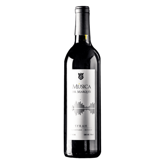 Vino Tinto Vid Mexicana Música Del Marques Syrah 750 ml