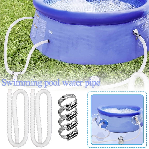 100Fens Swimming Pool Replacement Hose Diameter Is 1.25 Inches And Length Is 59 Inches