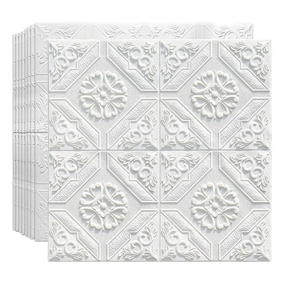 EIGTHTAIL Peel and Stick Backsplash 10 Sheet 12”x12” Self Adhesive Subway Tile Sticker Marble Look Back Splash Stick on Tile for Kitchen Wall Bathroom Laundry Room Cabinet Shower