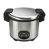 Aroma 60-Cup Cool Touch Commercial Rice Cooker, Stainless Steel