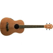 Oscar Schmidt All Mahogany Acoustic & Electric Baritone Size Ukulele, Natural
