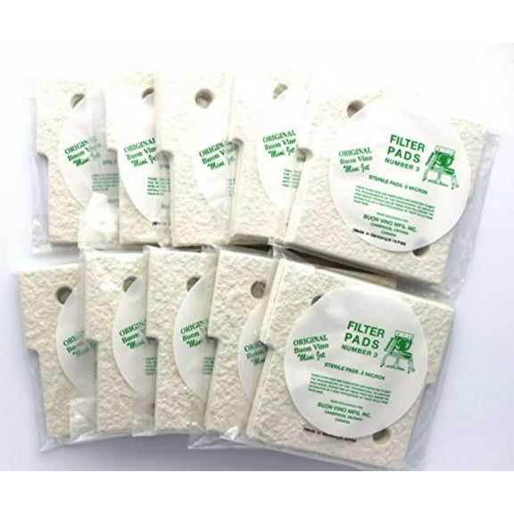 Buon Vino Mini-Jet Filter Pads #3-10 Pack