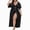 Black, variant on Womens Beach Cover Up Mid Length Sleeve Dress Loose Bathing Suit Coverup for Casual Wear(Pink,One Size)