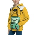 thumbnail image 4 of Adventure Time Youth Sweatshirt Hoodies Fashion Teen Hooded Hoody Pullover Clothes With Pocket For Boys Girls Clothing, 4 of 8