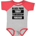 thumbnail image 3 of Inktastic Black History Month Black Pride Today Tomorrow Forever Boys or Girls Baby Bodysuit, 3 of 5