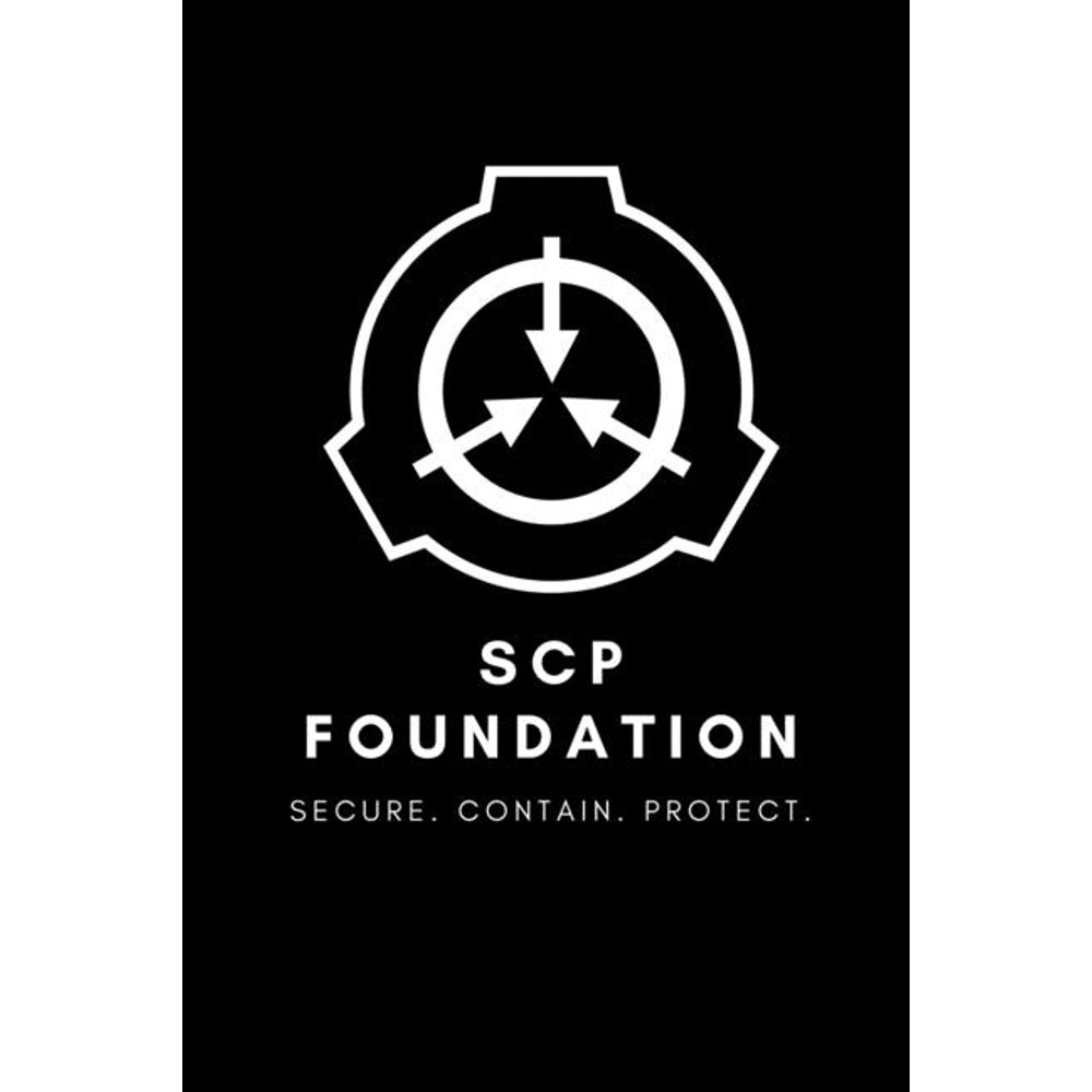 Scp Foundation Notebook CollegeRuled Notebook For SCP Foundation