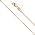 thumbnail image 1 of Precious Stars 14k Rose Gold 0.8-mm Thin & Dainty Box Chain, 1 of 3