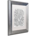 thumbnail image 2 of Trademark Fine Art "Mixed Coloring Book 44" Canvas Art by Kathy G. Ahrens, White Matte, Silver Frame, 2 of 4