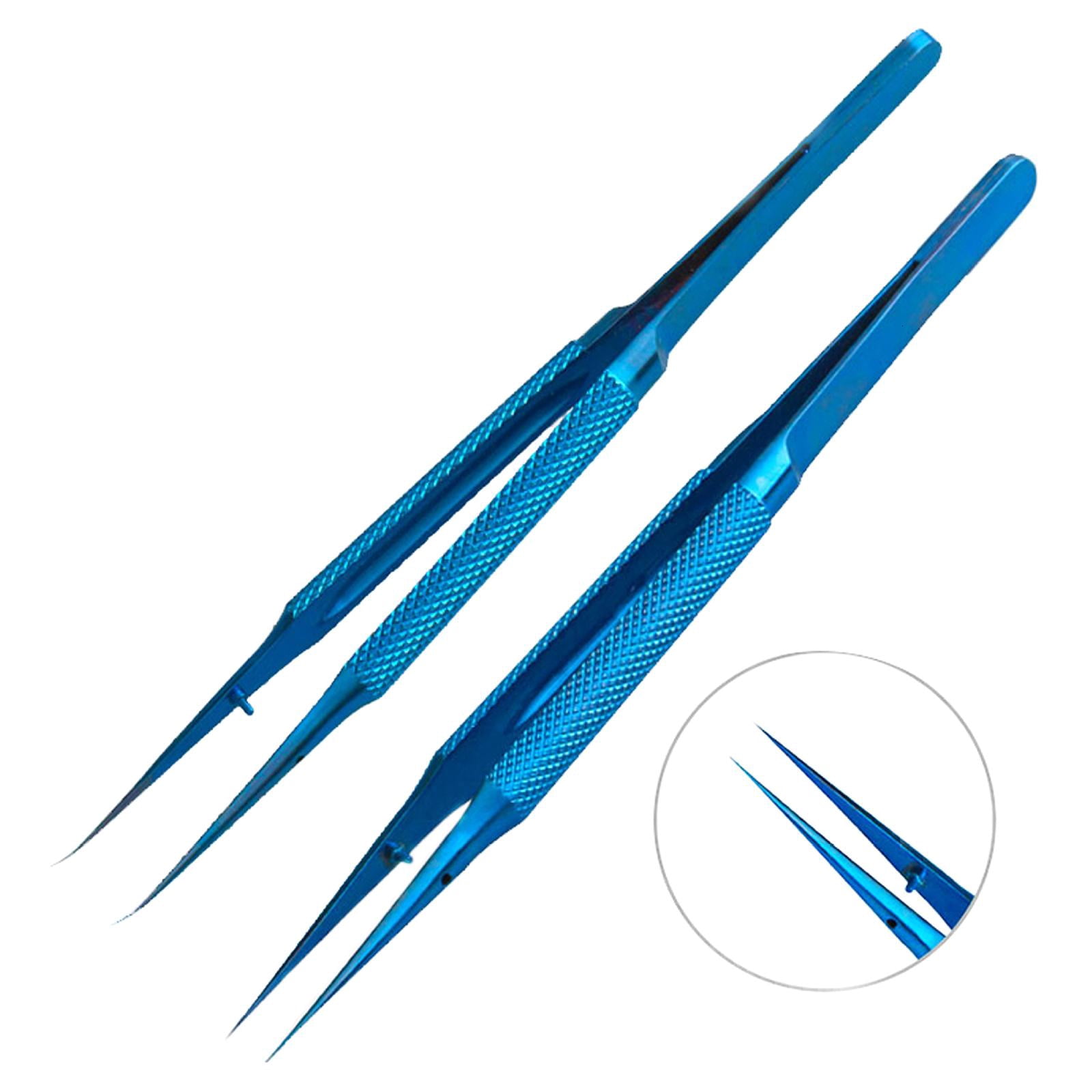 Fingerprint Tweezers for Titanium Alloy Board Flying Tweezers Microscope Tweezer