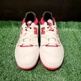 thumbnail image 2 of New Balance 550 Shoes Men Size 8 Sea Salt Red White Low Top Sneakers BB550VTB, 2 of 6