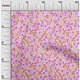 thumbnail image 2 of oneOone Georgette Viscose Light Pink Fabric Floral Craft Projects Decor Fabric Printed By The Yard 42 Inch Wide, 2 of 4