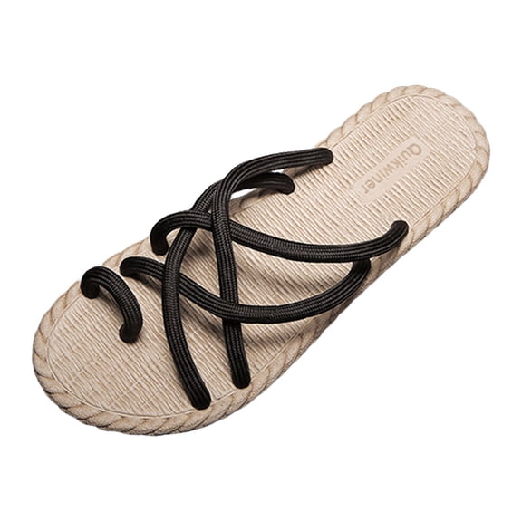 Mens Slippers,Men Flip Flop Slippers Flat Sole Comfort Sandals for Beach Summer Casual Wear,Slippers for Men,Brown,8.5