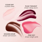 Burts Bees Plum Twilight Lip Oil Gloss with Wand Applicator, 0.15 oz.