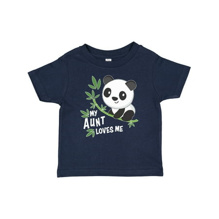 

Inktastic My Aunt Loves Me- Cute Panda Gift Baby Boy or Baby Girl T-Shirt