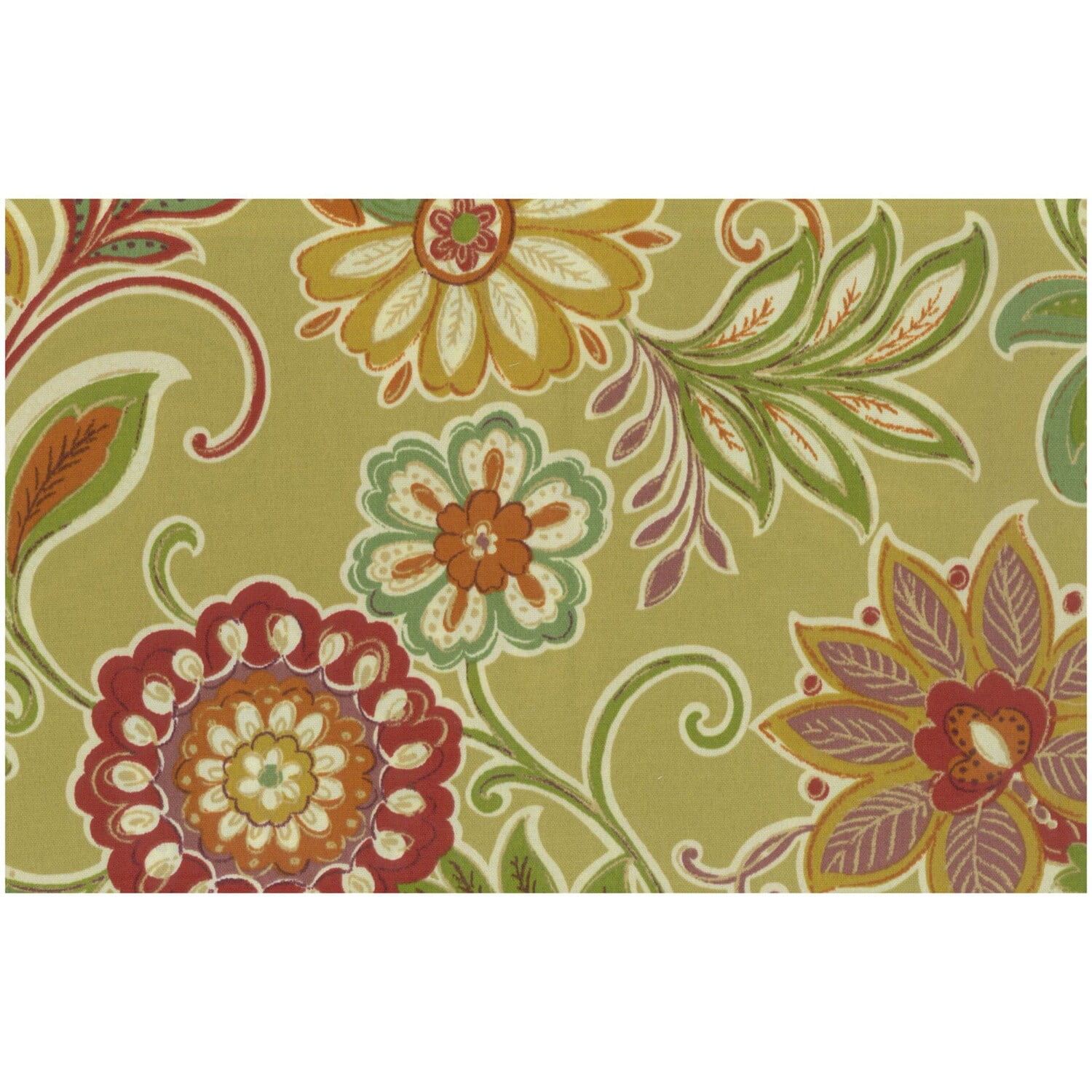 22-inch by 45-inch Spun Polyester Outdoor Squared Seat/Back Chair Cushion-Color:Alinea Pompeii