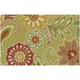 thumbnail image 4 of 22-inch by 45-inch Spun Polyester Outdoor Squared Seat/Back Chair Cushion-Color:Alinea Pompeii, 4 of 5