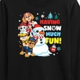 thumbnail image 3 of Paw Patrol - Having Snow Much Fun - Toddler And Youth Long Sleeve Graphic T-Shirt, 3 of 6