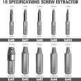thumbnail image 4 of EastVita 30Pcs Screw Extractor Set, Bolt Extractor with 2 Extended Screwdriver Head Holder, Bit Holder, High Hardness Bolt Extractor Kit for Damaged Bolts, 4 of 8