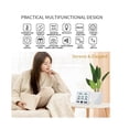 thumbnail image 5 of Wireless Indoor Outdoor Thermometer Digital Temperature Hygrometer With 3pcs Remote Sensors Home ,Comprehensive Monitoring, 5 of 5