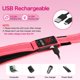 thumbnail image 3 of Correa LED para perro Weesiber, luz brillante, recargable por USB, rosa, 3 of 7
