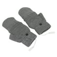 thumbnail image 2 of ANGGREK Gants Chauffants Sans Doigts Mitaine USB Double Face Gants pour Ordinateur Portable Mitaine Gris, Mitaine Chauffée, Gants pour Ordinateur Portable Plus Chauds, 2 of 8