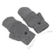 thumbnail image 4 of Guantes calefactables sin dedos Manoplas USB Guantes calefactables de doble cara para computadora portátil Manoplas grises, 4 of 10
