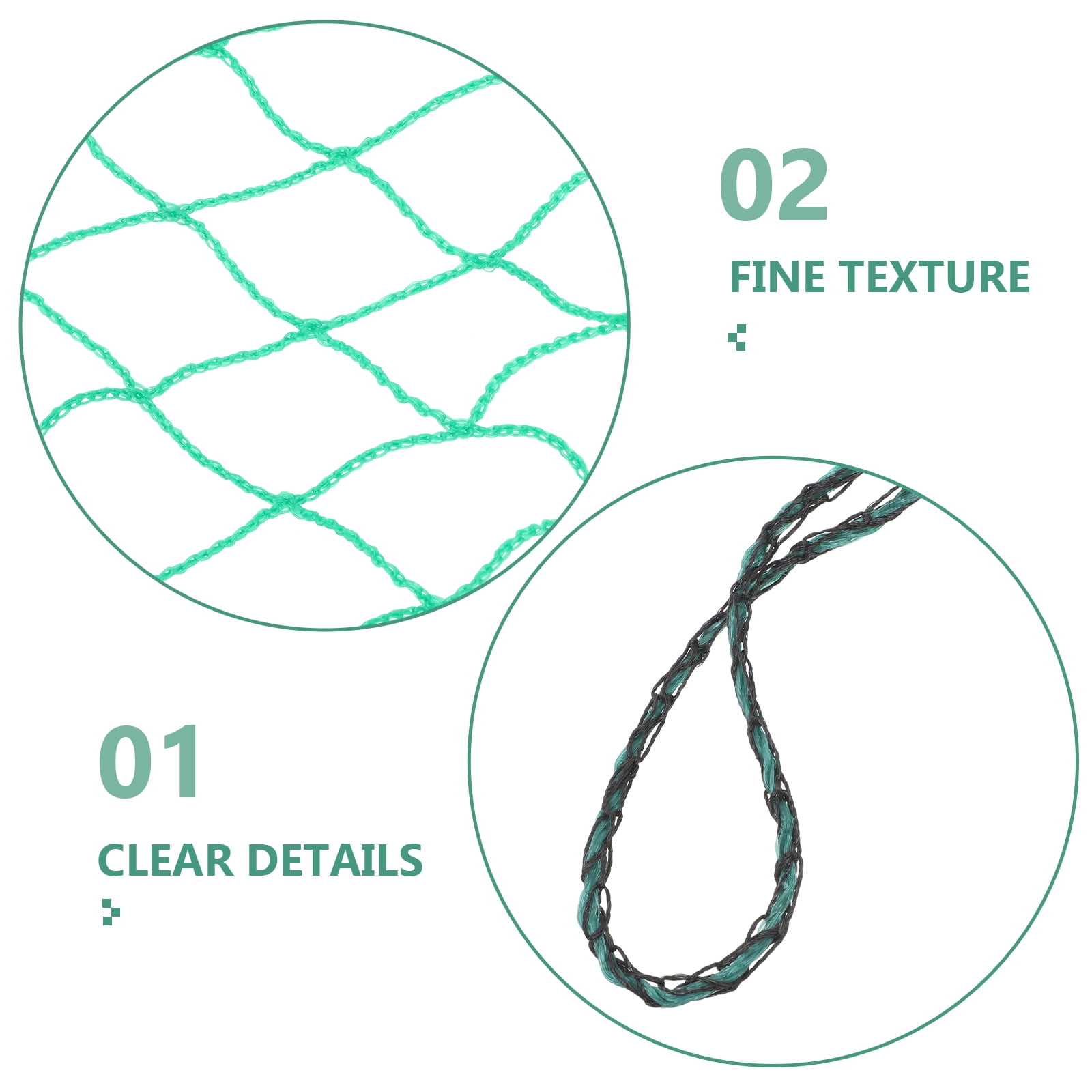 YSNOOWE Cargo Carrier Net Light Green PVC 1Pcs for Prevent Falling Out