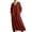 Wine, variant on Bixock Summer Casual Dresses for Women Solid Color Collar Long Sleeve Maxi Dress Side Pocket Plus Size Dress Loose Ankle Length Loungewear Shirt Beach Vacation Dresses