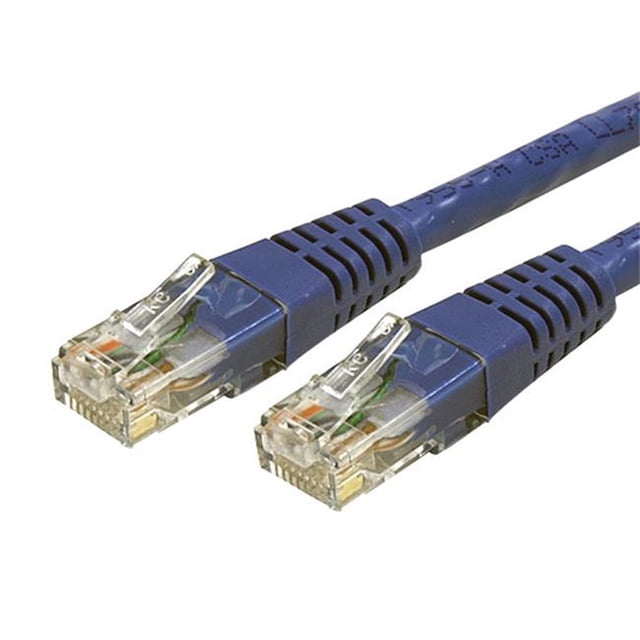 Startech 75ft Blue Molded Cat6 Utp Patch Cable