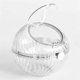 thumbnail image 2 of Coffee Pod Holder with lid, Clear Plastic Coffee Pod Storage Box Hand Plastic, Stylish and High-Vol, 2 of 5