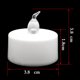 thumbnail image 4 of Lámpara 6x Velas sin llama LED Tealight Velas románticas ligeras de la boda para la decoración del partido, 4 of 4