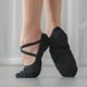 thumbnail image 3 of Zapatillas de ballet de lona ligeras para niñas, zapatillas de ballet para , zapatos de yoga Black_31 Hugo ballet pointe zapato de las mujeres niña, 3 of 7
