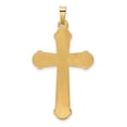 thumbnail image 3 of FB Jewels 14K Yellow Gold Hollow Polished Cross Pendant, 3 of 4